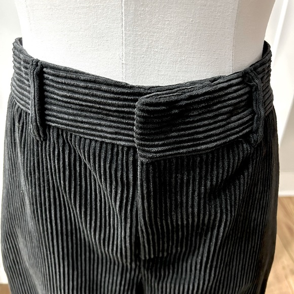 NWOT Banana Republic Off Black Corduroy Wide Leg Pant & Black Style & Co. Bundle - Picture 4 of 12